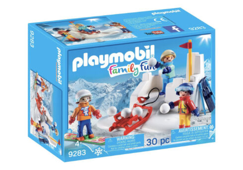 9283 Lucha de bolas de nieve