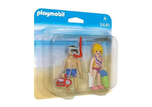 9449 Bañistas en la playa - Duo Pack