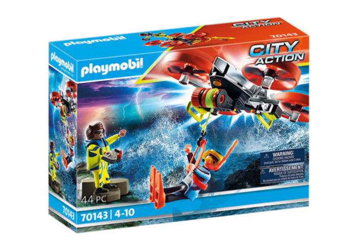 70143 Buzo con dron de rescate