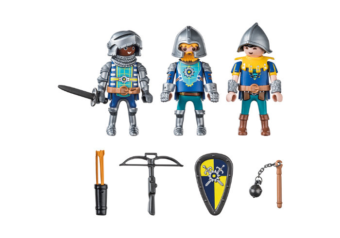 70671 Set de 3 caballeros de Novelmore - Imagen 2