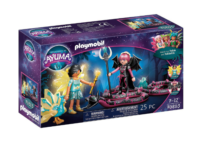 70803 Crystal fairy y bat fairy con animales del alma