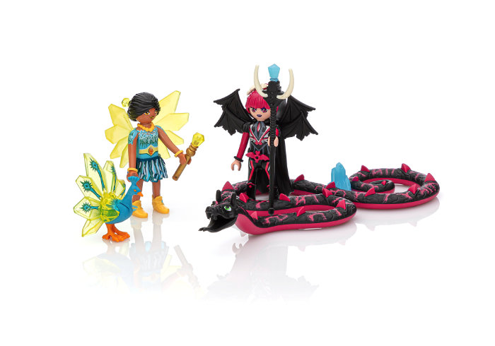 70803 Crystal fairy y bat fairy con animales del alma - Imagen 3