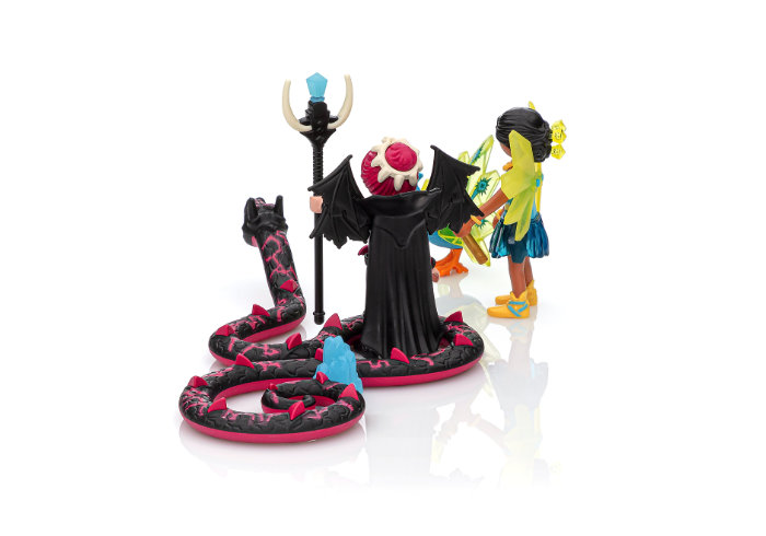 70803 Crystal fairy y bat fairy con animales del alma - Imagen 4