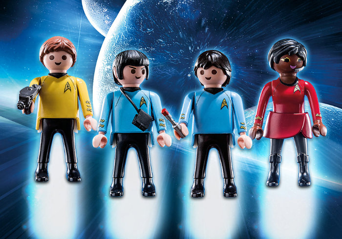71155 Set de figuras Star trek - Imagen 3
