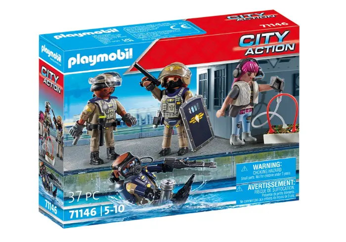 Playmobil 71146 fuerzas especiales de policía City Action