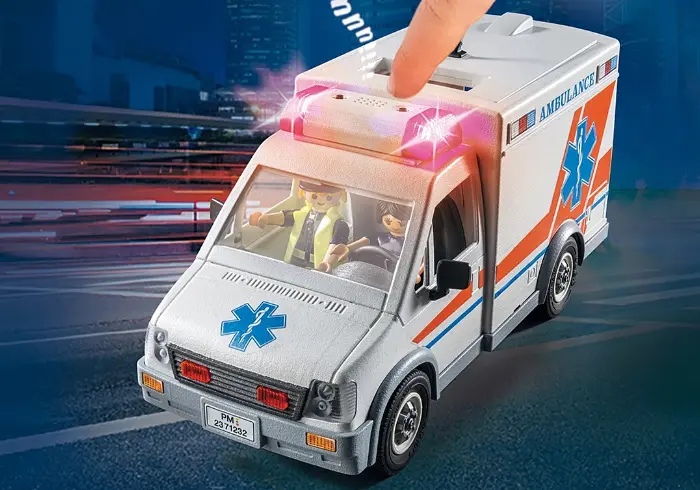 Ambulance With Sound Ambulancias De Juguete Con Luz Y Sonido Playmobil Boerderij
