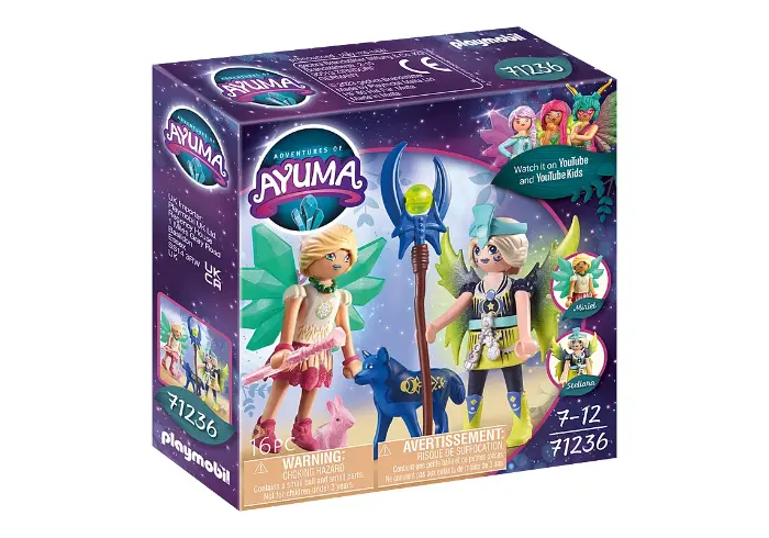71236 Crystal y Moon fairy con animales