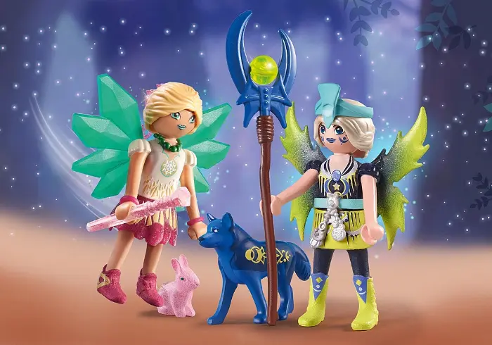 71236 Crystal y Moon fairy con animales - Imagen 3