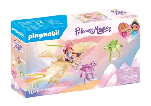 71363 Paseo con potros pegaso en las nubes